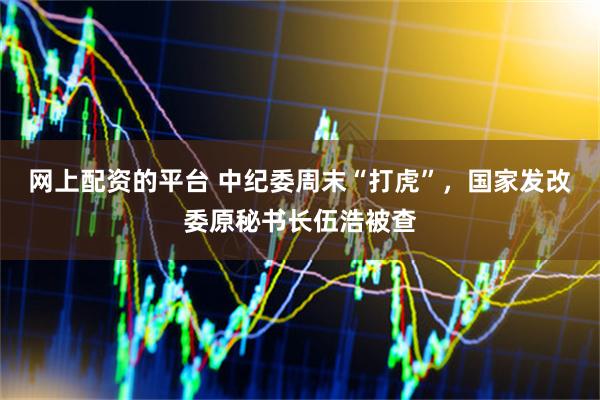 网上配资的平台 中纪委周末“打虎”，国家发改委原秘书长伍浩被查